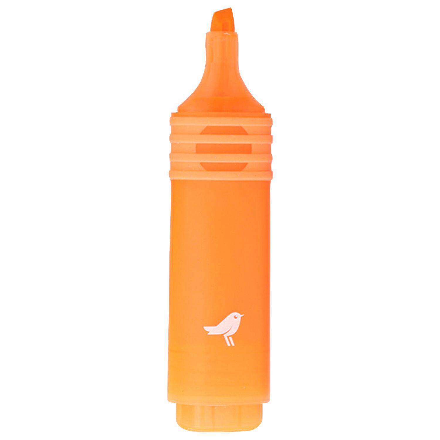 Voir la diapositive 2 : AUCHAN Surligneur orange pointe biseautée