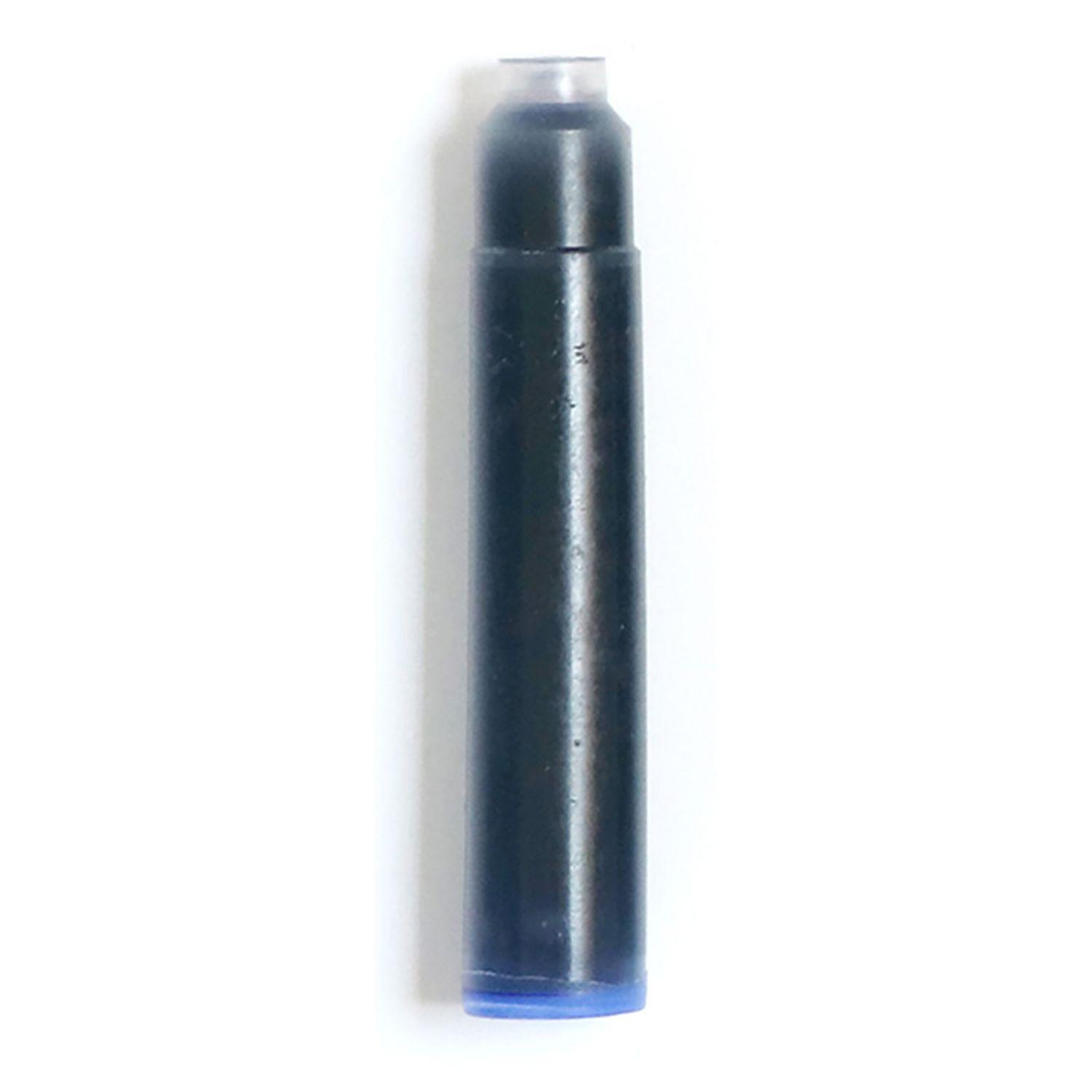 Voir la diapositive 2 : AUCHAN Lot de 24 cartouches d'encre courtes effaçables bleu