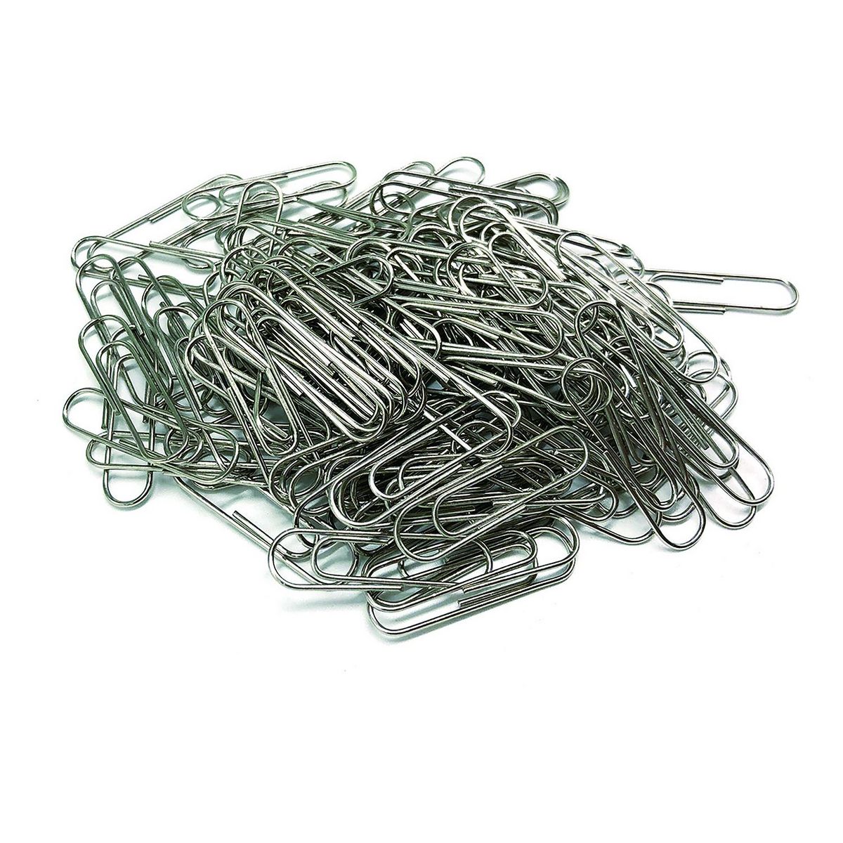 AUCHAN Boîte de 120 trombones nickelés