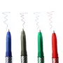 AUCHAN Lot de 4 stylos roller gel effaçable coloris assortis