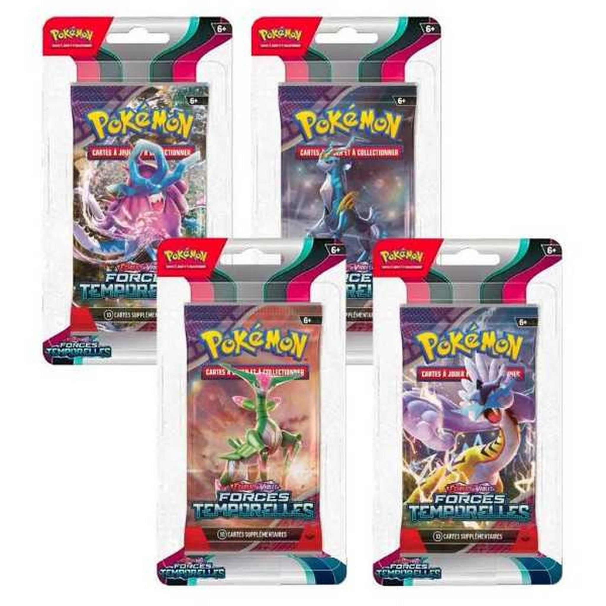 POKEMON Pack Boosters Force temporelle Evo5 pas cher Auchan.fr