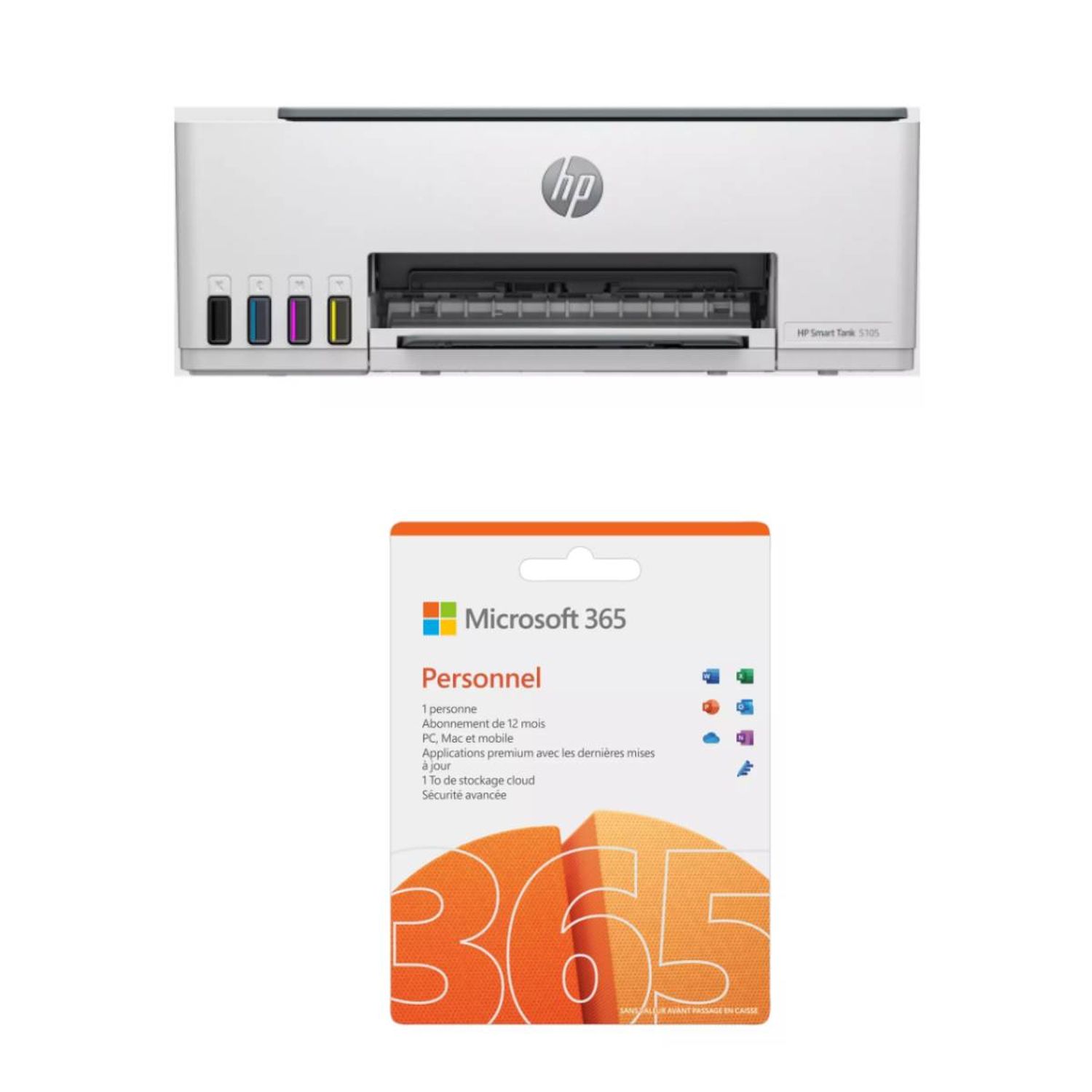 HP SMART TANK 5105 Microsoft M365 Personal