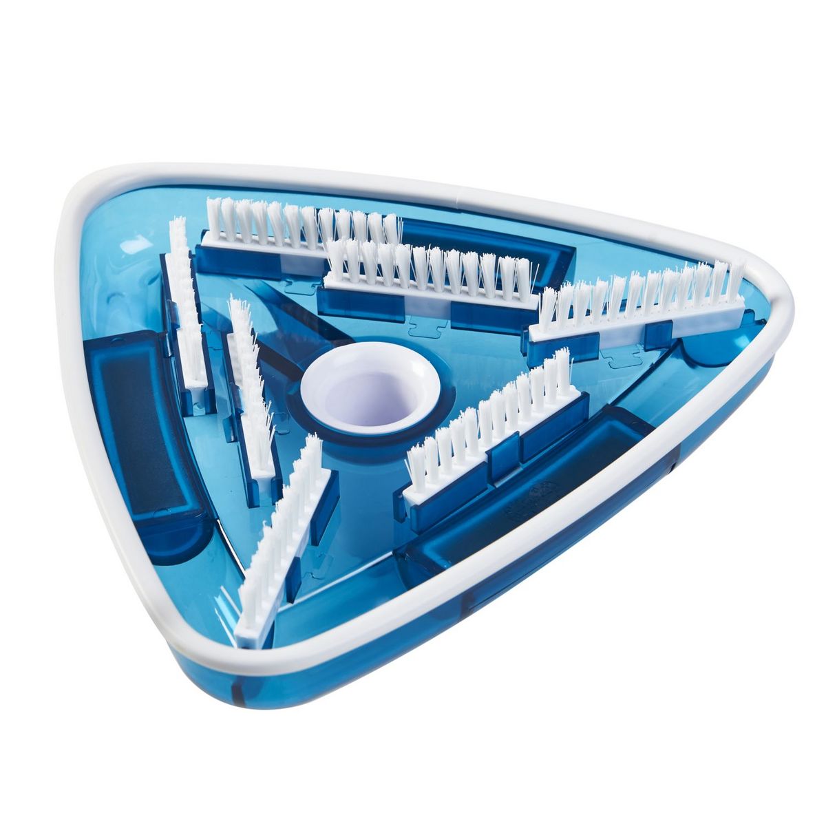 GARDENSTAR Brosse aspirateur triangulaire pivotante - Bleu