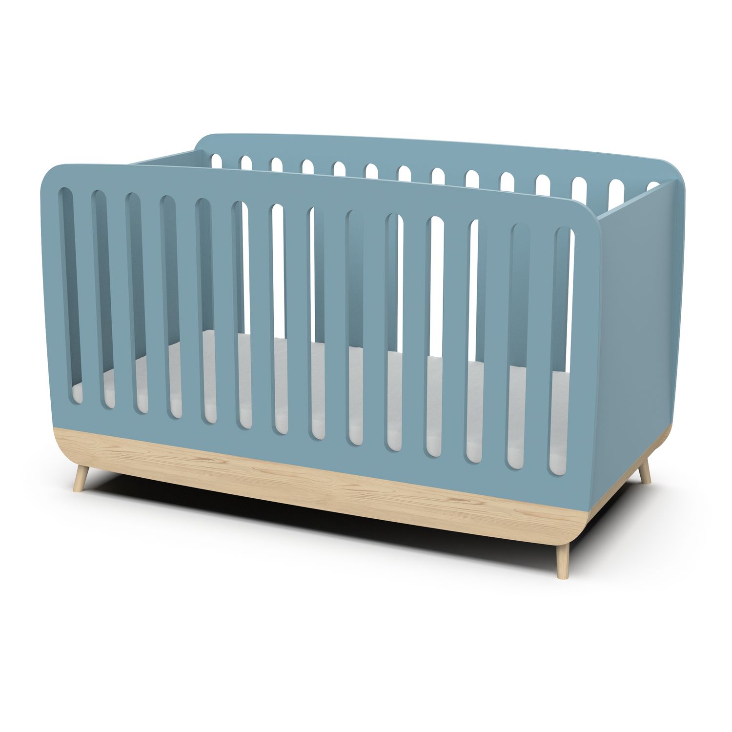 Voir la diapositive 2 : Lit bébé 70x140 cm LINIA