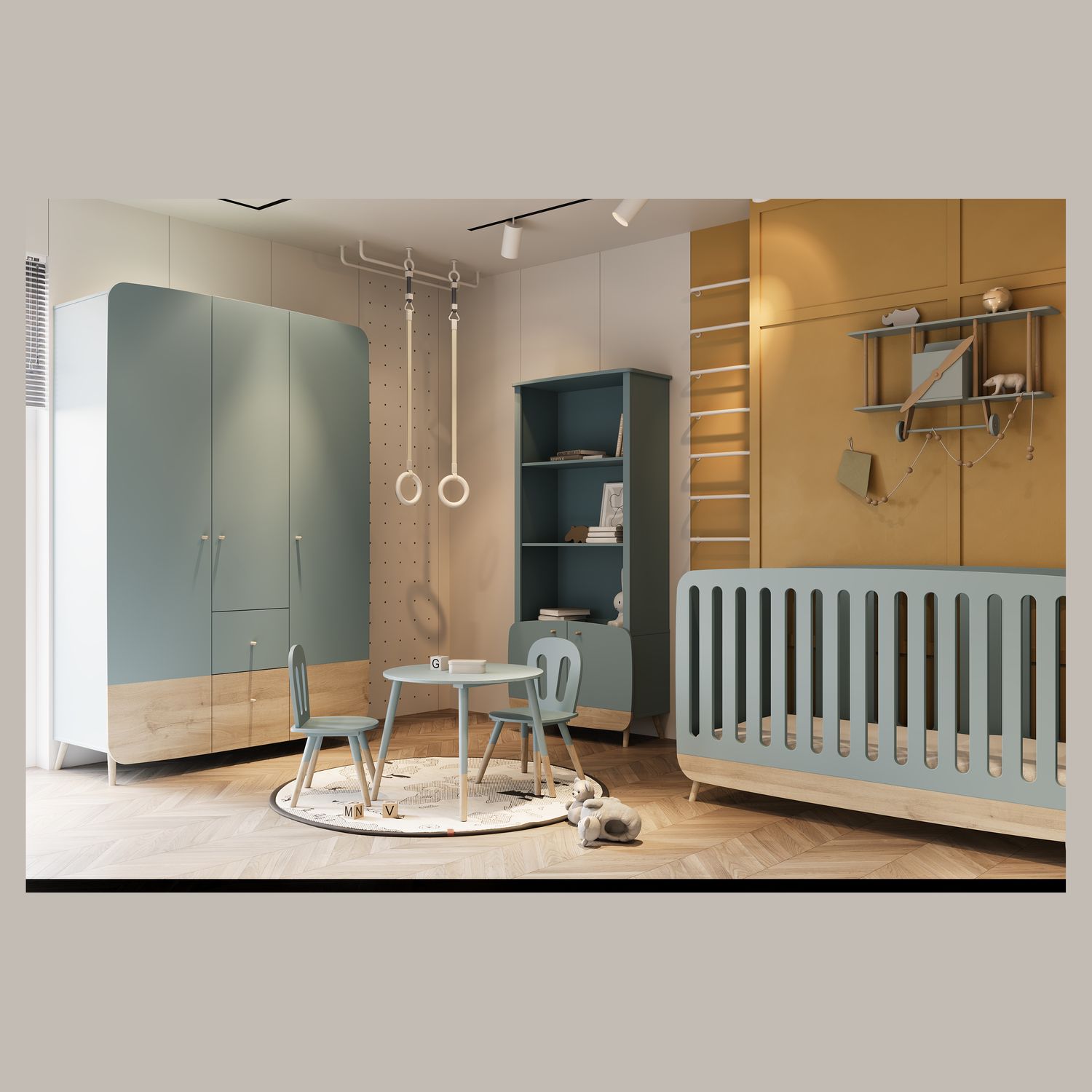 Voir la diapositive 5 : Lit bébé 70x140 cm LINIA