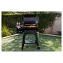 Barbecue à pellets - Acier - 60x40cm - PTI BOSS