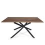 Voir la diapositive 5 : Table de séjour salle à manger fixe effet chêne L160 cm RITA