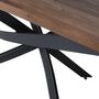 Voir la diapositive 6 : Table de séjour salle à manger fixe effet chêne L160 cm RITA