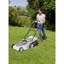 Voir la diapositive 5 : GARDENSTAR Tondeuse à gazon électrique - 2000W - 42cm - Mulching avec bac rigide - Gris