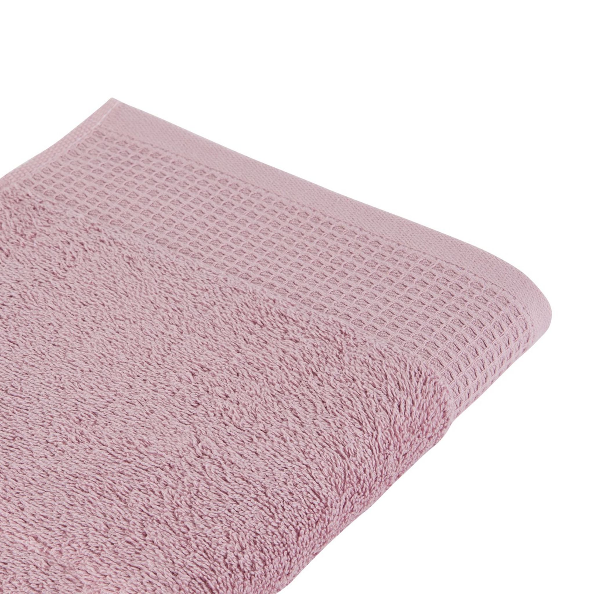 Voir la diapositive 3 : ACTUEL Serviette de toilette unie en coton 500 g/m²