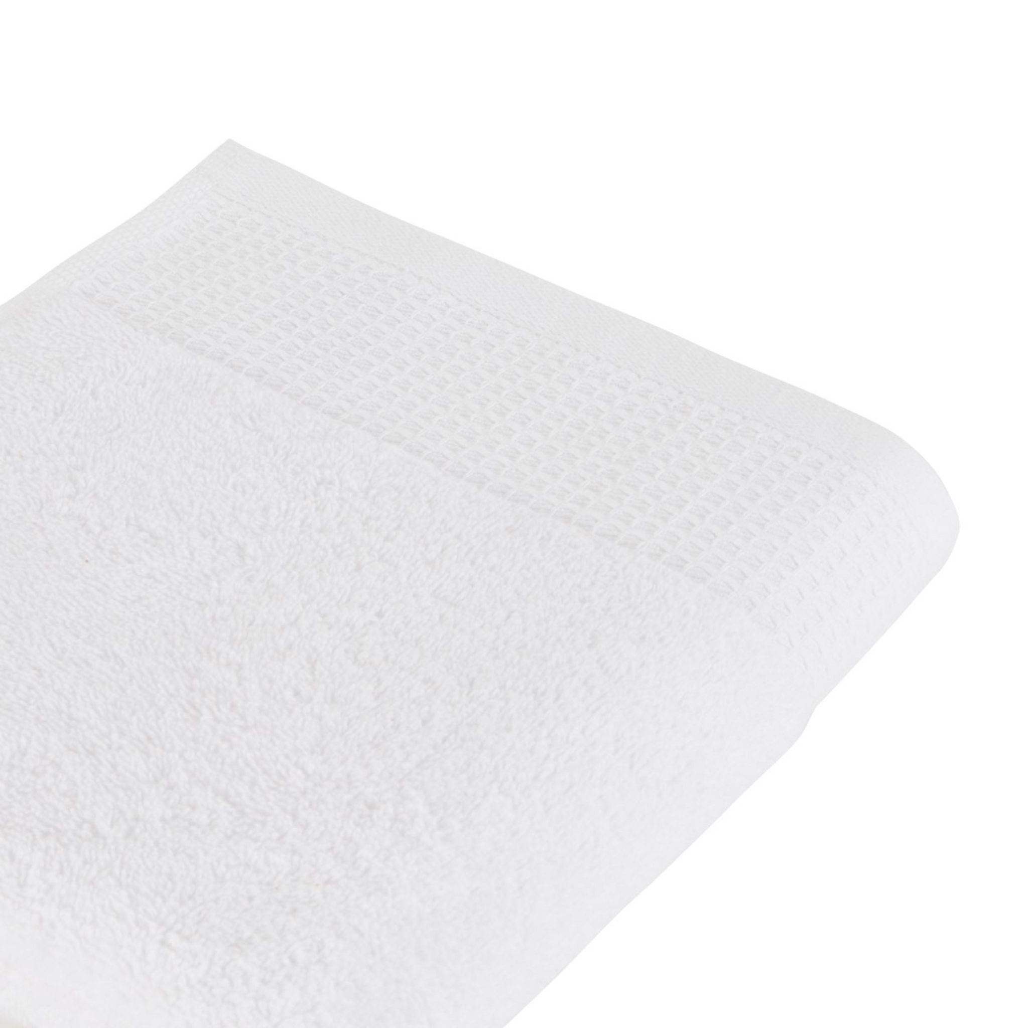 Voir la diapositive 3 : ACTUEL Serviette de toilette unie en coton 500 g/m²