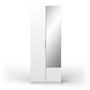 Voir la diapositive 1 : Armoire 2 portes 1 miroir L79 cm THIBAULT / GHOST