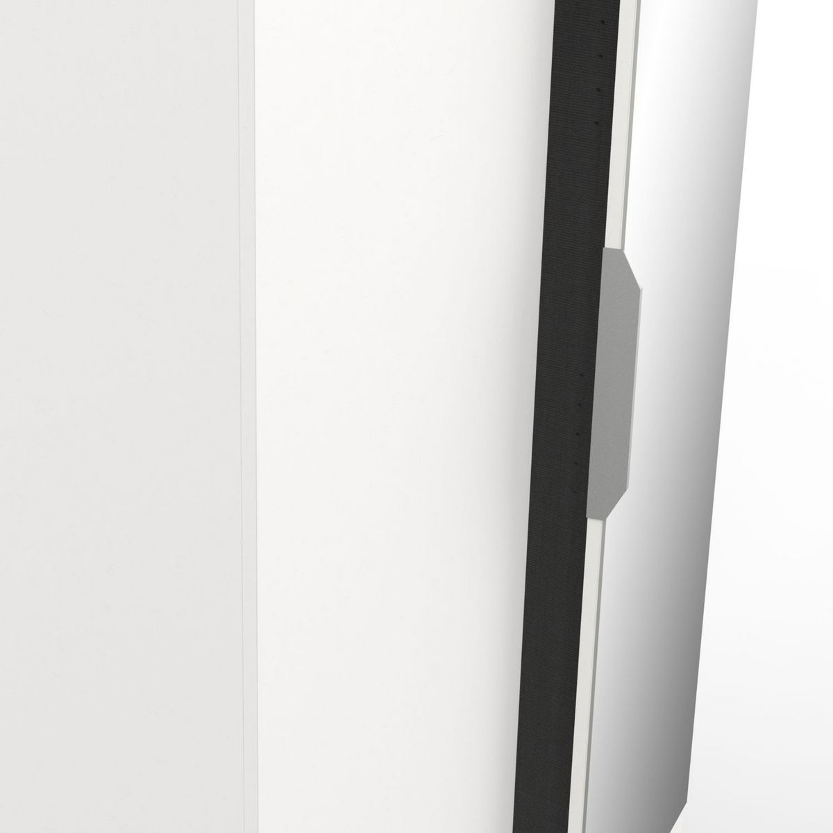 Armoire 2 portes 1 miroir L79 cm THIBAULT / GHOST