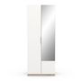 Voir la diapositive 1 : Armoire 2 portes 1 miroir L79 cm THIBAULT / GHOST