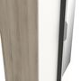 Voir la diapositive 4 : Armoire 2 portes 1 miroir L79 cm THIBAULT / GHOST