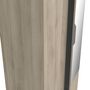 Voir la diapositive 2 : Armoire 2 portes 1 miroir L79 cm THIBAULT / GHOST