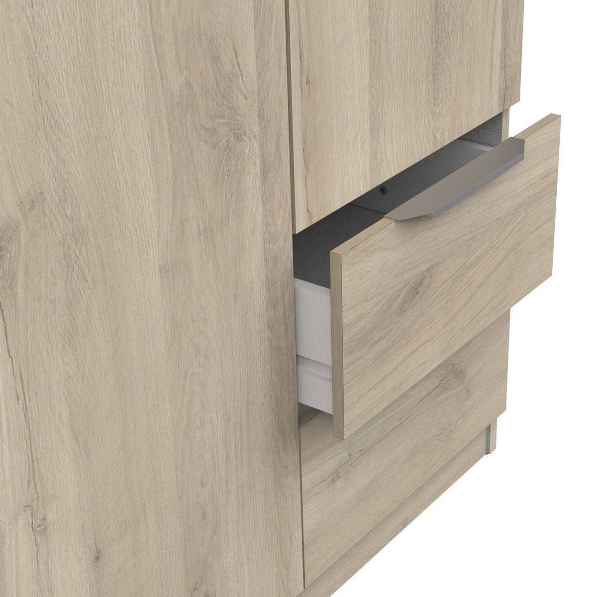 Armoire 6 portes 2 tiroirs L119 cm THIBAULT