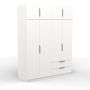 Voir la diapositive 5 : Armoire 8 portes 2 tiroirs L157 cm THIBAULT