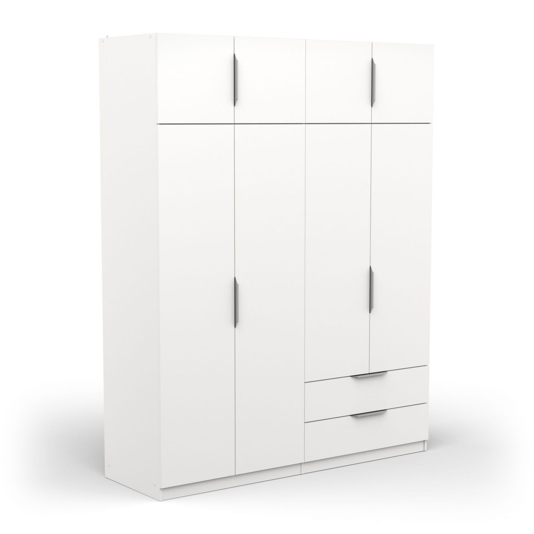 Voir la diapositive 6 : Armoire 8 portes 2 tiroirs L157 cm THIBAULT
