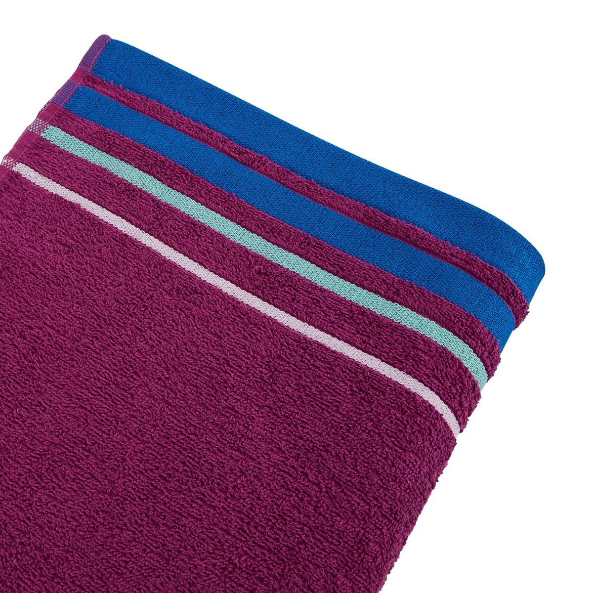 ACTUEL Drap de plage uni en coton SOCOA