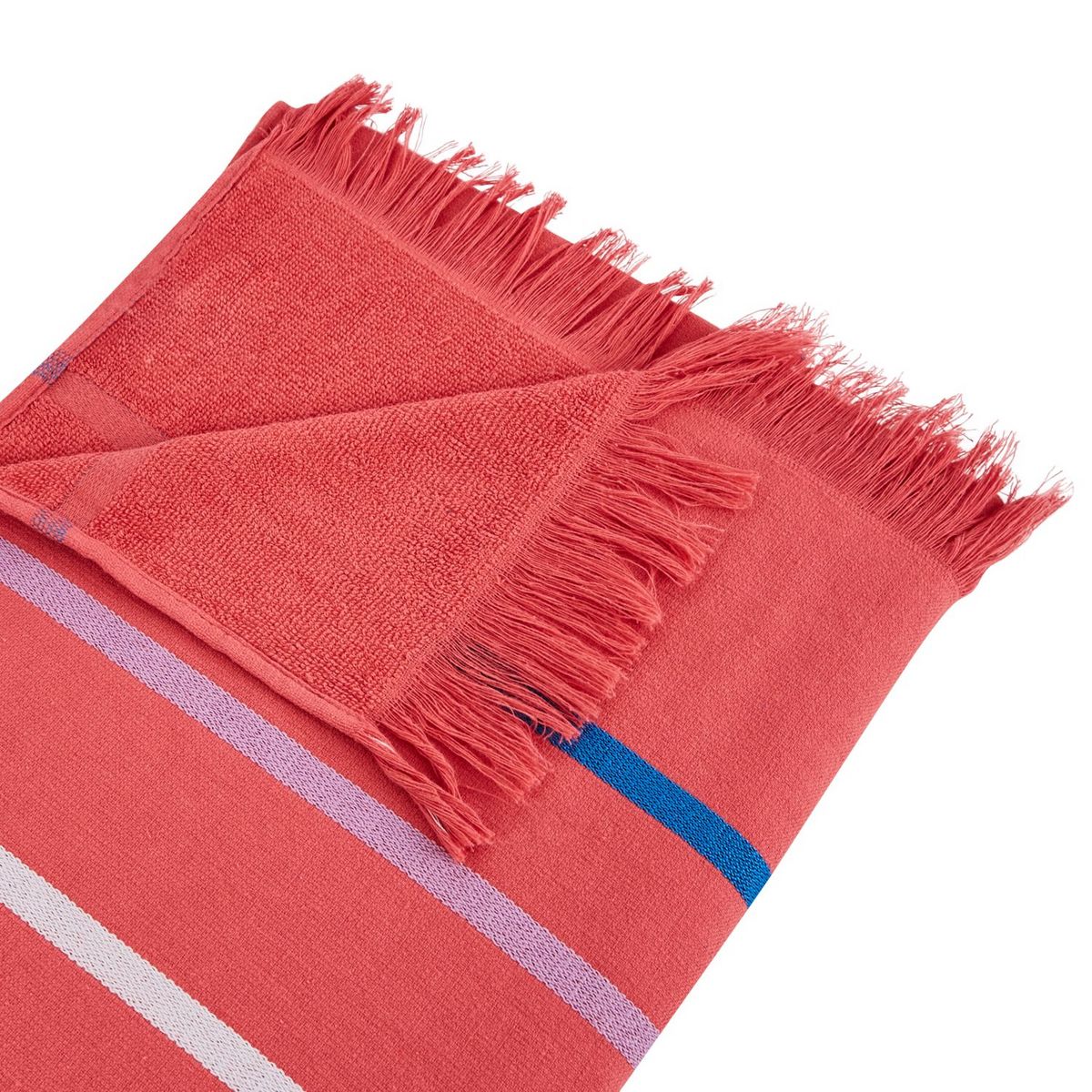 ACTUEL Foutah de plage unie en coton BALI