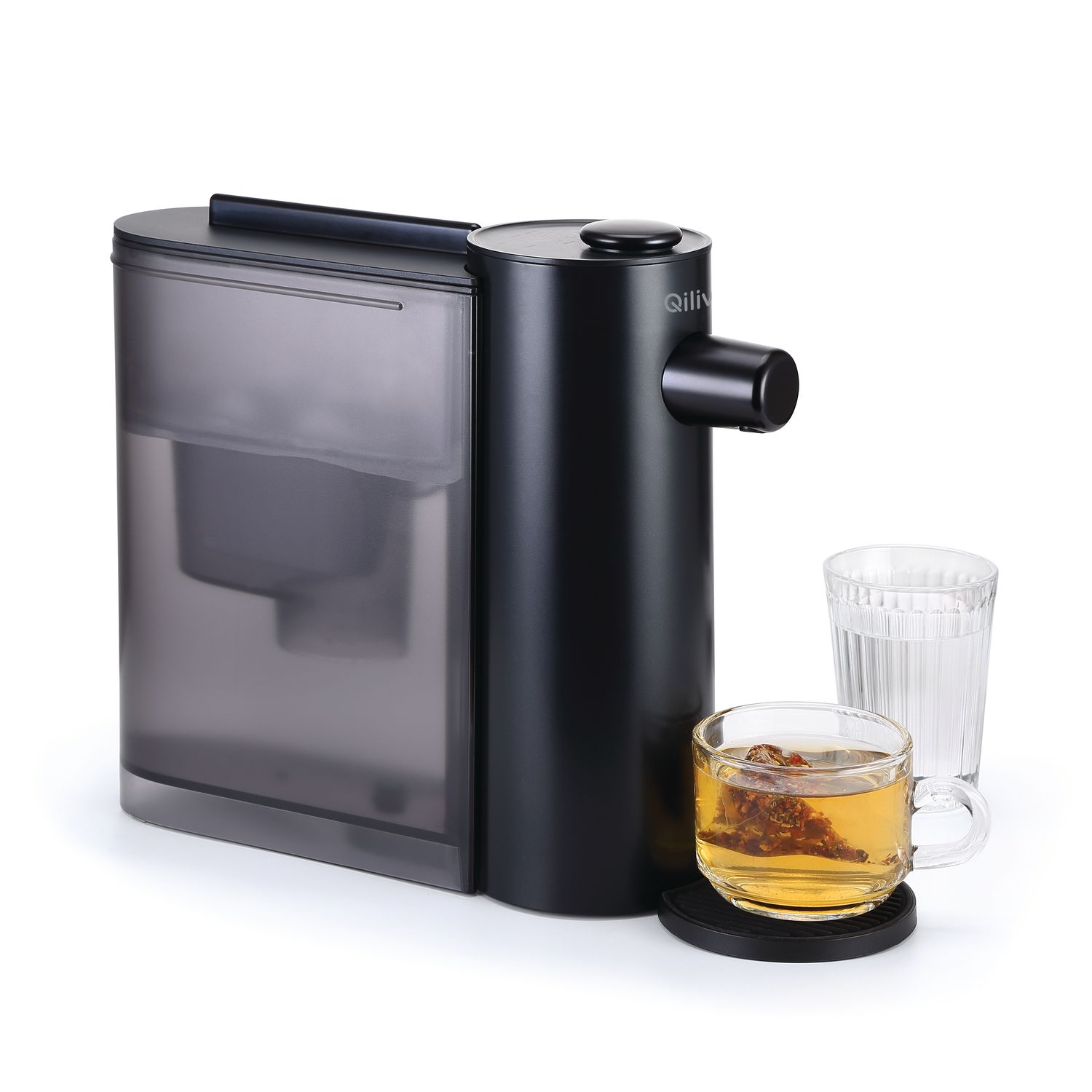 Voir la diapositive 6 : QILIVE Fontaine à eau Q.5107 - Noir