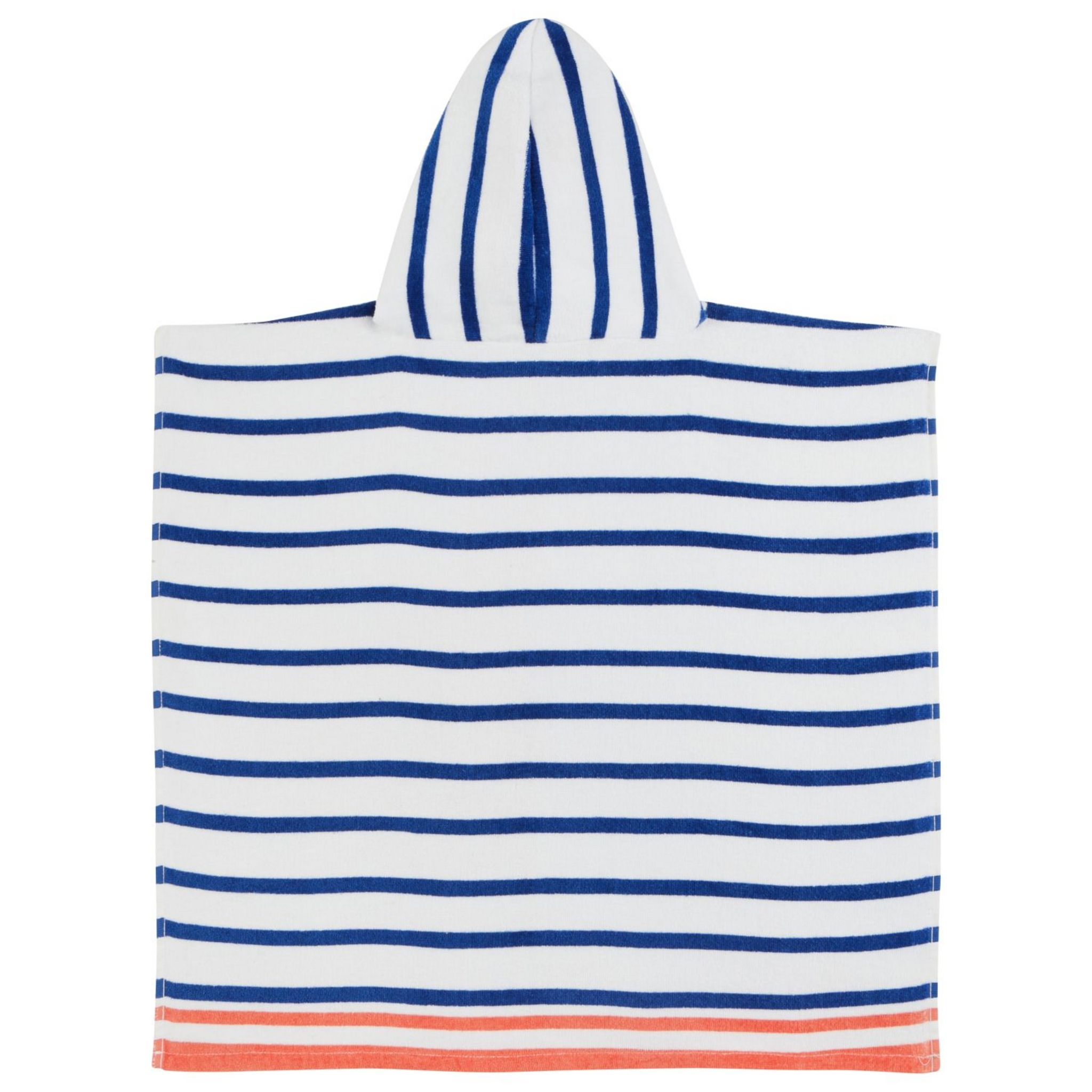 Voir la diapositive 2 : ACTUEL Poncho de bain enfant en velours tissé BALEINE