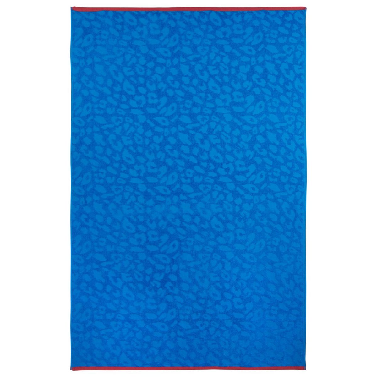 ACTUEL Drap de plage fantaisie en velours tissé HAWAI