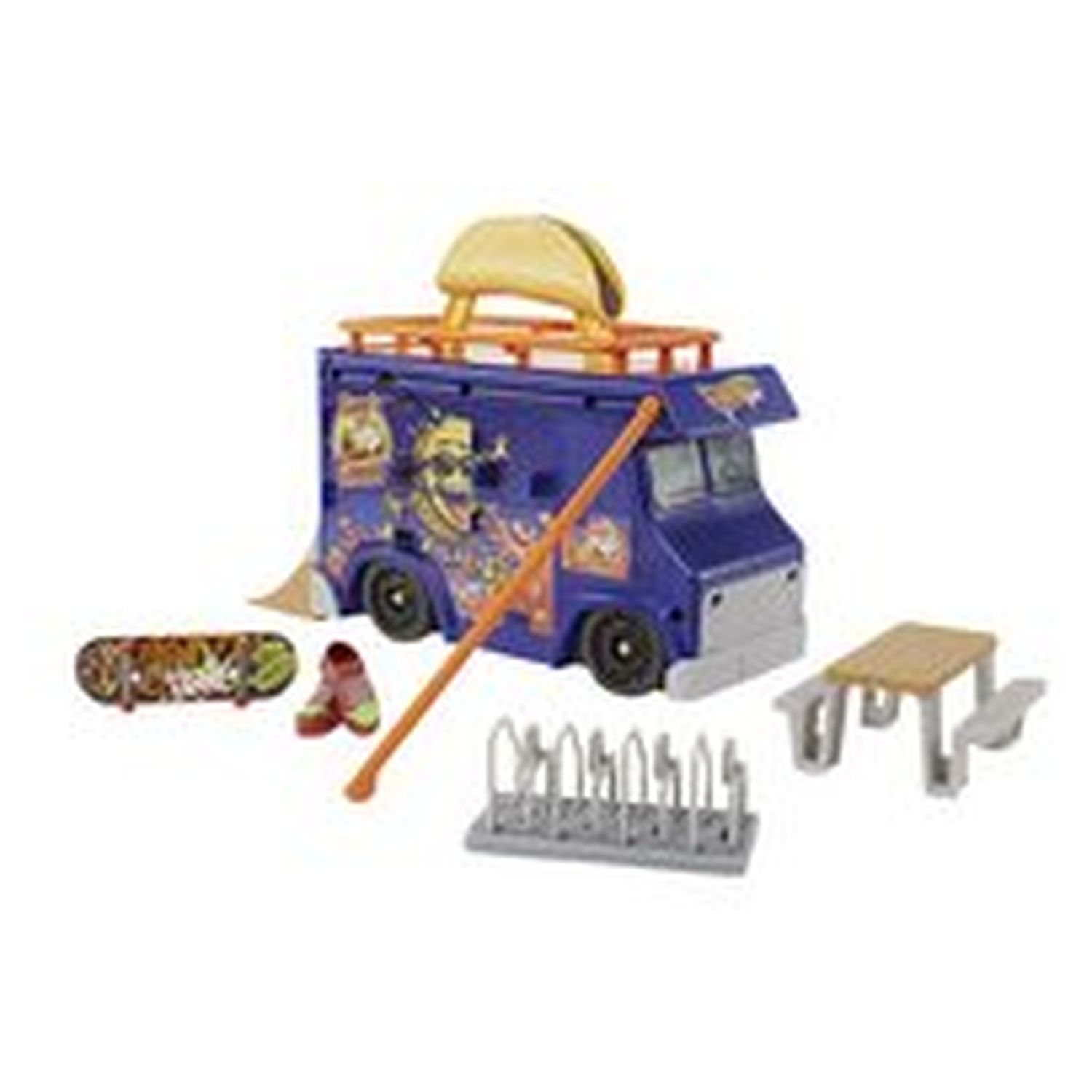 Voir la diapositive 5 : MATTEL Set de jeu Taco Trucks Hot Wheels