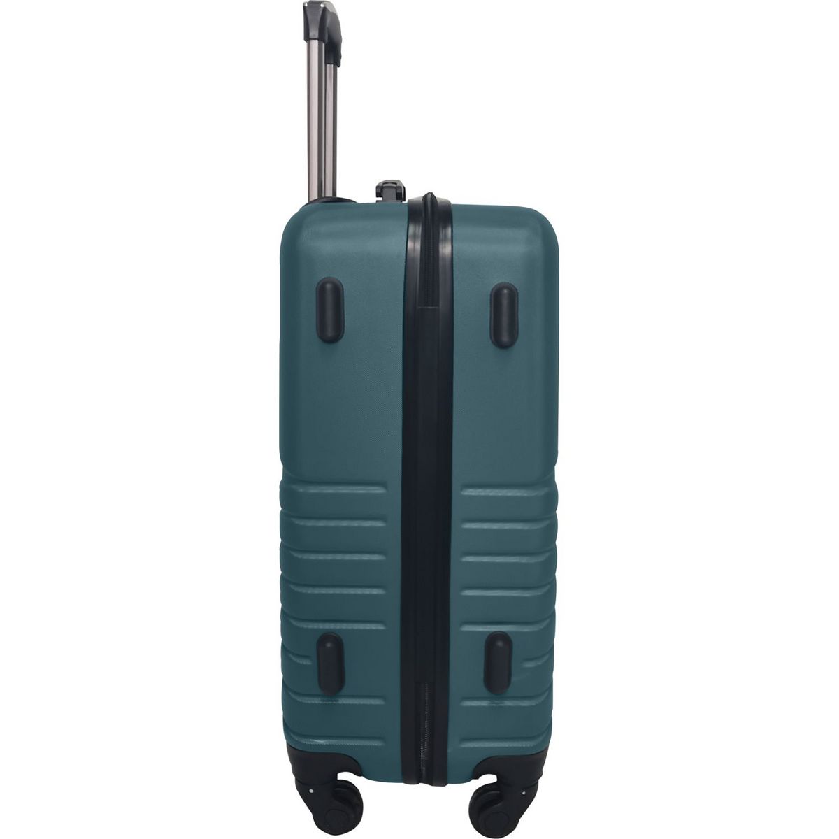 AIRPORT Grande valise soute à roulettes rigide SPOTLIGHT (compacteur inclus) bleu foncé 70x45x27cm