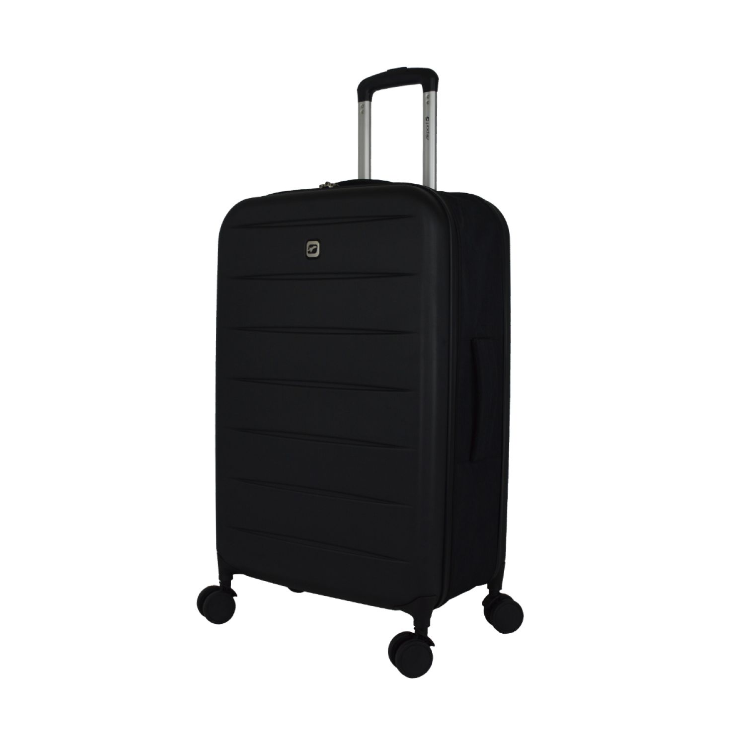 Voir la diapositive 5 : AIRPORT Grande valise pliable (extensible de 9 à 20 cm) à roulettes rigide noire 71x45x9-27cm