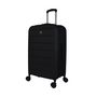 Voir la diapositive 5 : AIRPORT Grande valise pliable (extensible de 9 à 20 cm) à roulettes rigide noire 71x45x9-27cm