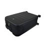 Voir la diapositive 2 : AIRPORT Grande valise pliable (extensible de 9 à 20 cm) à roulettes rigide noire 71x45x9-27cm