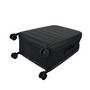 Voir la diapositive 3 : AIRPORT Grande valise pliable (extensible de 9 à 20 cm) à roulettes rigide noire 71x45x9-27cm
