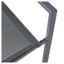 Voir la diapositive 3 : GARDENSTAR Fauteuil de jardin - Acier/textilène - Gris