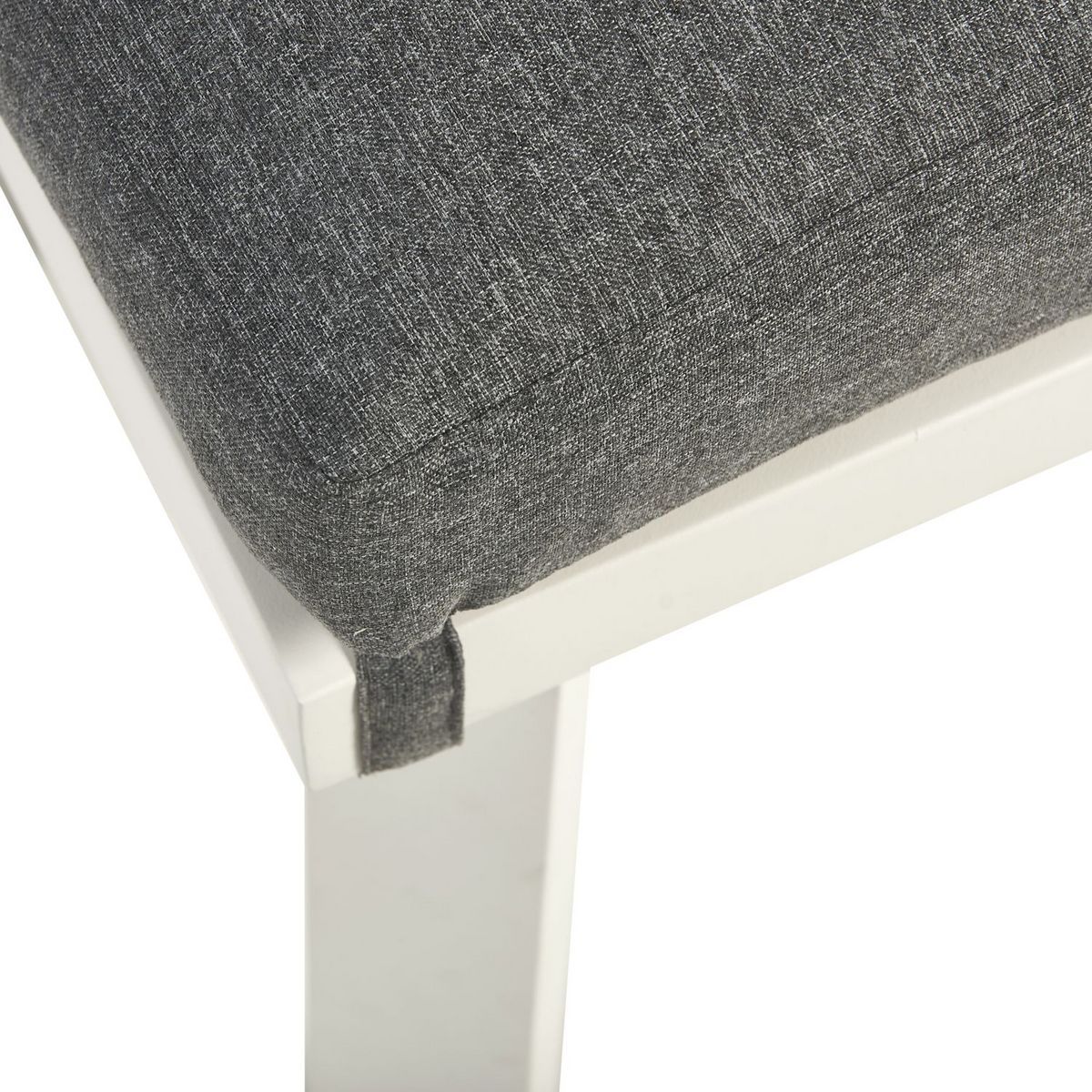 GARDENSTAR Salon de jardin - 5/7 places - Aluminium - Blanc