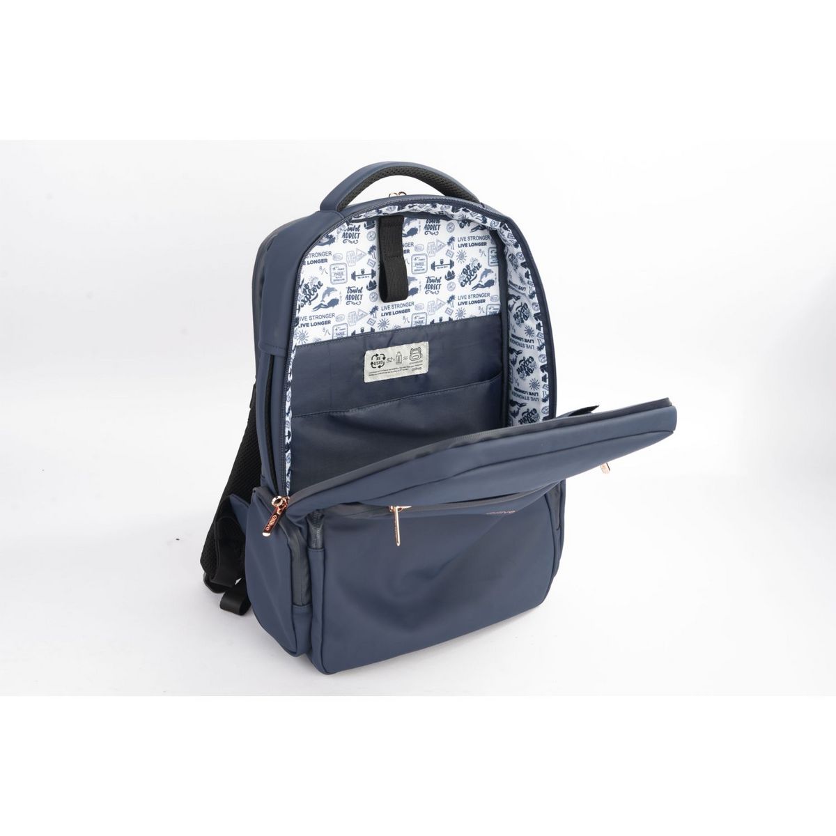 QILIVE Sac à dos pour PC 16" - Bleu