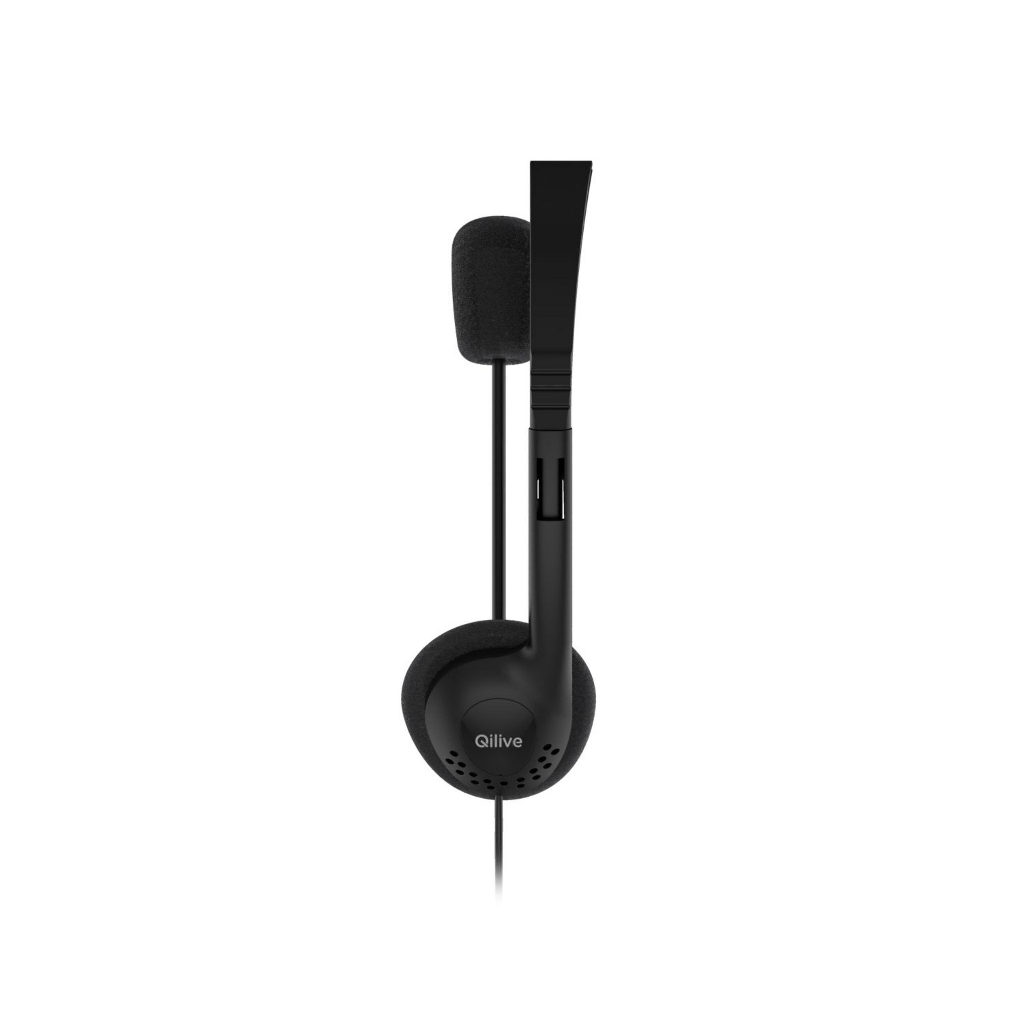 Voir la diapositive 6 : QILIVE Casque PC filaire Q.3374 - Noir