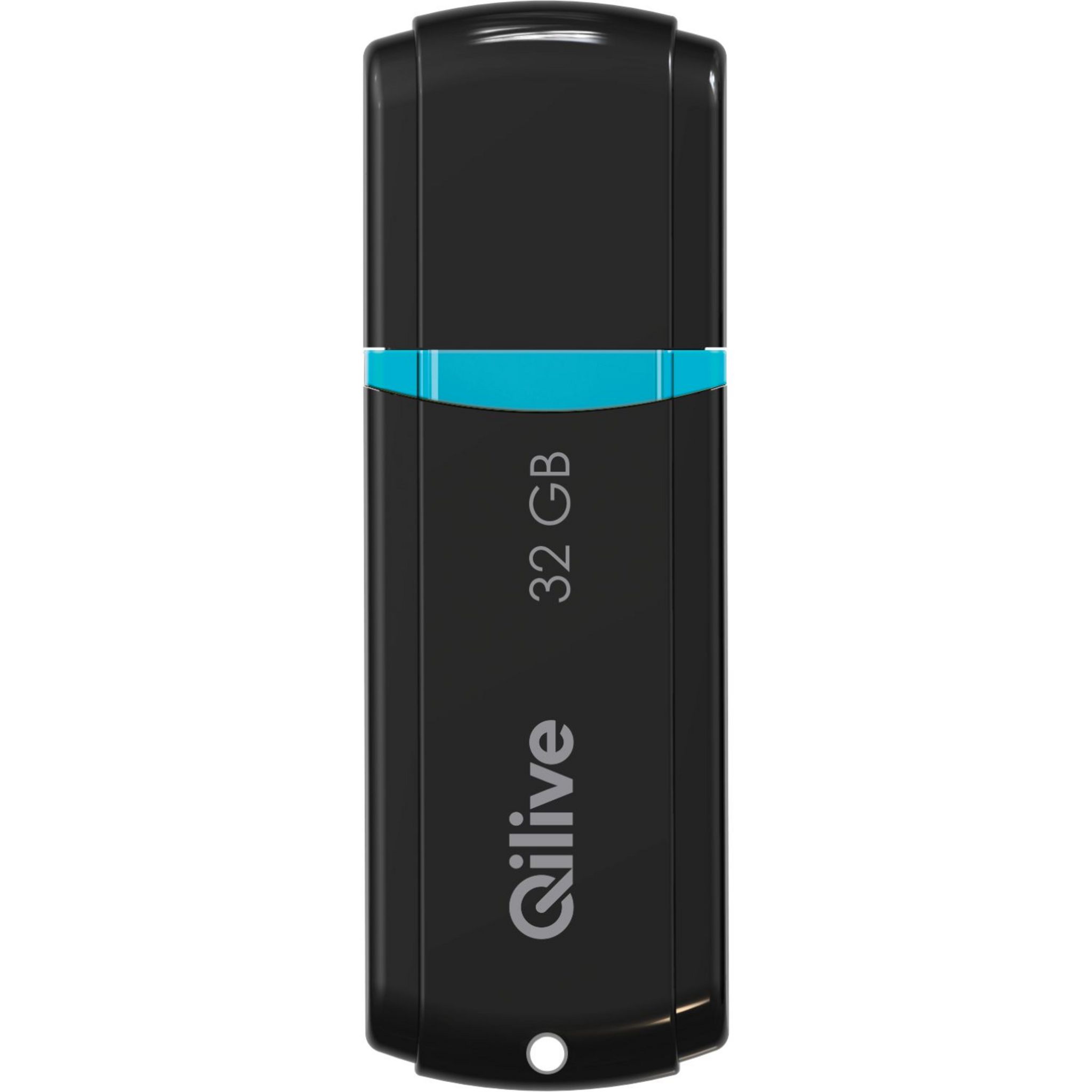 Voir la diapositive 2 : QILIVE Clé USB 32 Go 2.0 - Noir