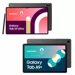 SAMSUNG Tablette tactile S9 Ultra avec Galaxy AI - 14.6 pouces -256 GO - Anthracite + Tablette tactile Galaxy Tab A9+ 11" 5G 64 Go - Gris Anthracite Offerte