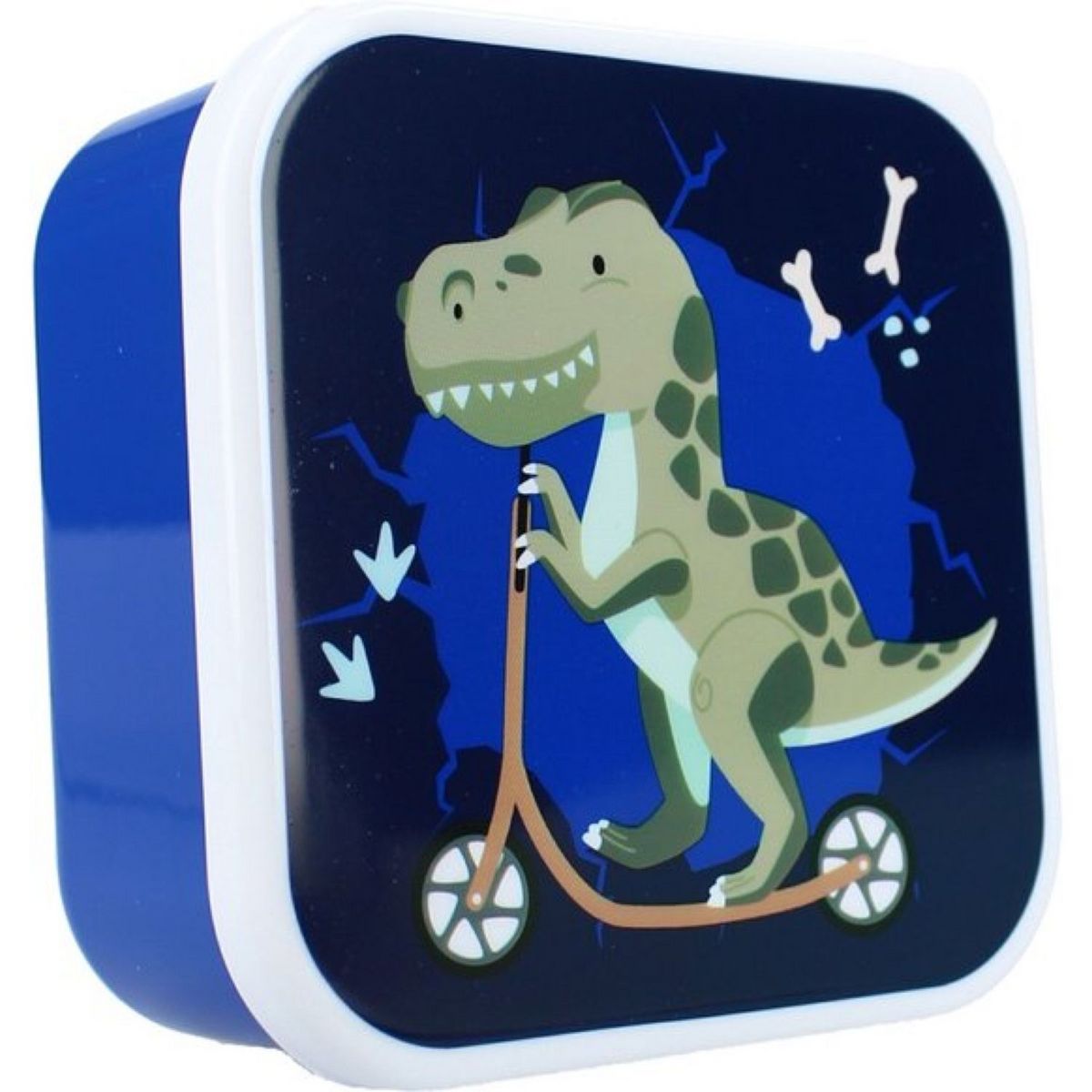 PRET Boîtes goûter x3 Dinosaure - Multicolore