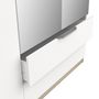 Voir la diapositive 5 : Armoire 4 portes 2 tiroirs 2 miroirs L157 cm THIBAULT