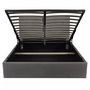 Voir la diapositive 3 : Lit coffre avec tête de lit capitonnée, livré avec sommier 160x200 CM CATANE