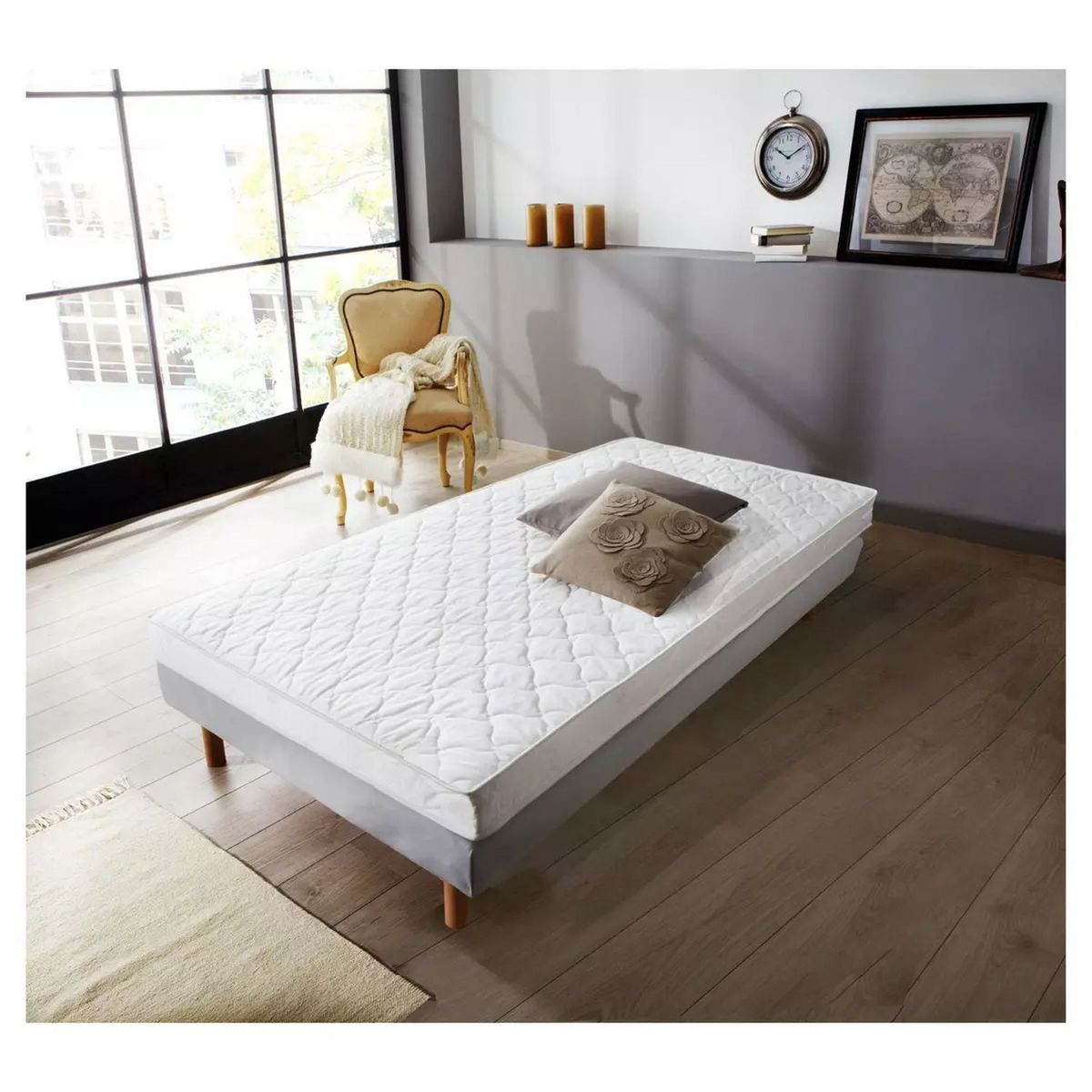Matelas mousse 90X190cm DIONE