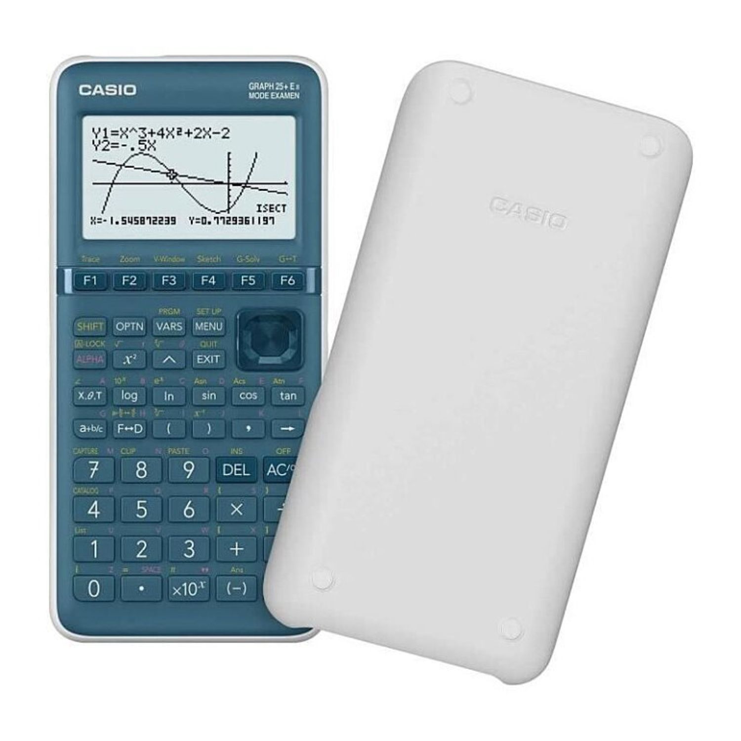 Voir la diapositive 2 : CASIO Calculatrice graphique GRAPH 25+E II