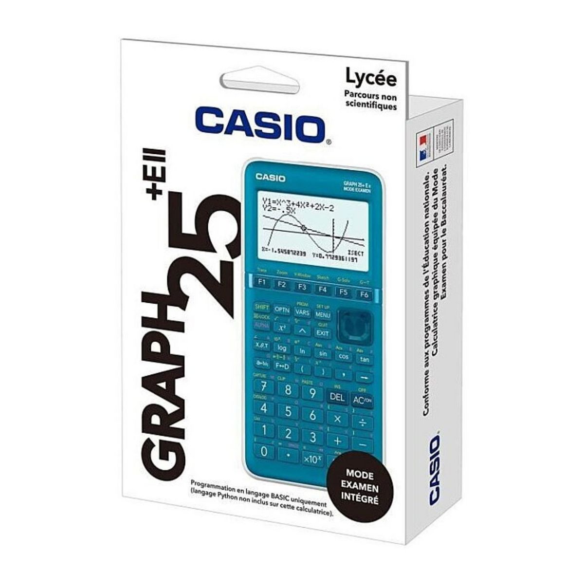 CASIO Calculatrice graphique GRAPH 25+E II