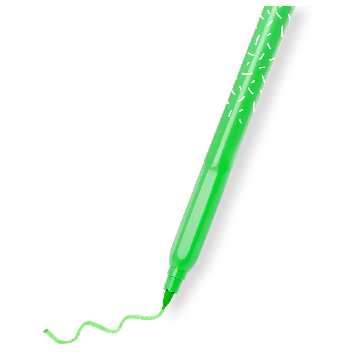 AUCHAN Etui de 24 feutres de coloriage pointe fine recyclés