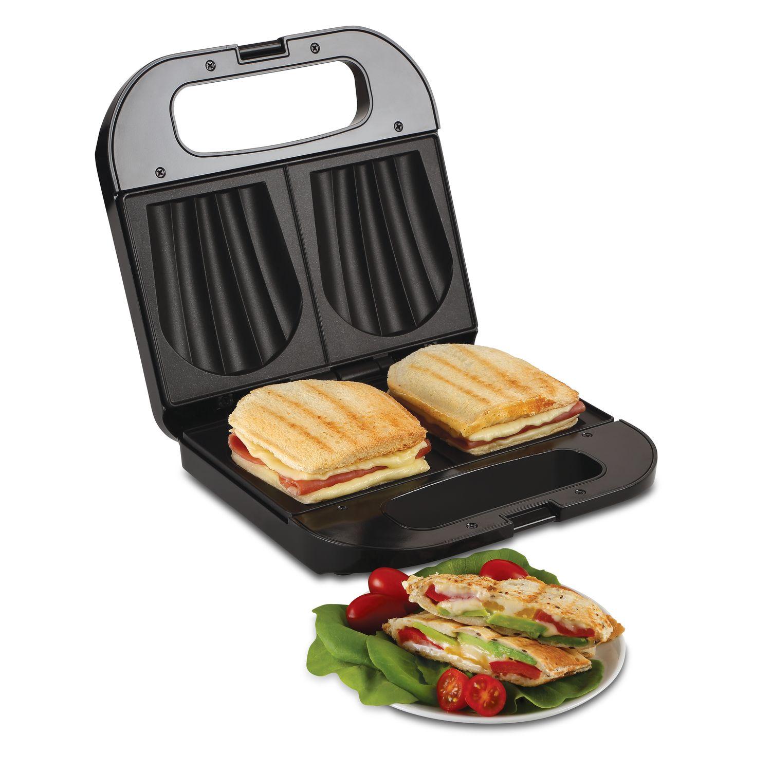 Voir la diapositive 2 : QILIVE Appareil à croque-monsieur Q.5994 - Noir