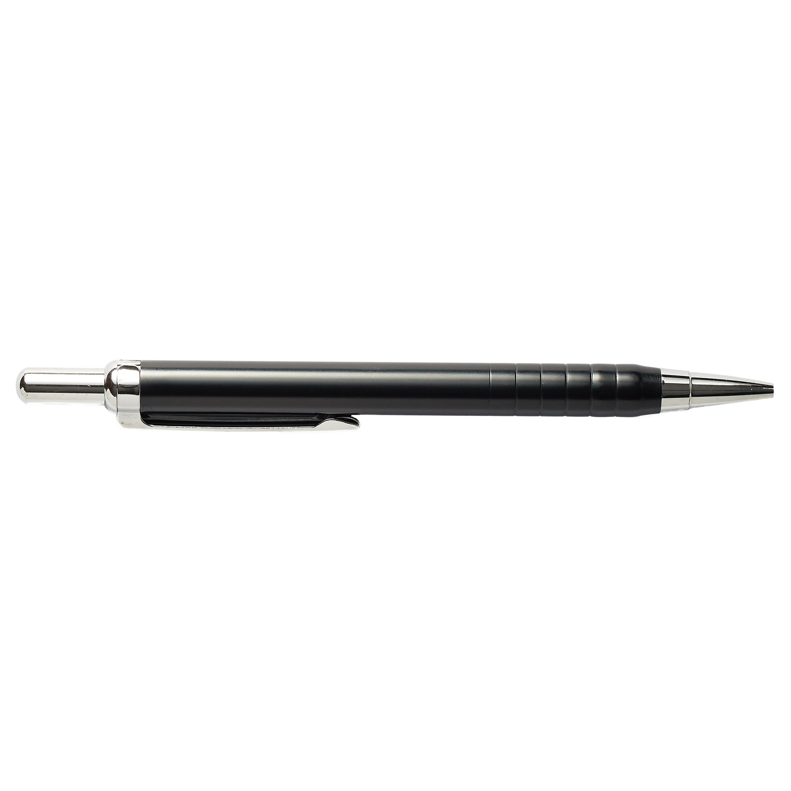 Voir la diapositive 2 : AUCHAN Coffret compas à mine métal + mini balustre + 5 accessoires TECHNIC noir