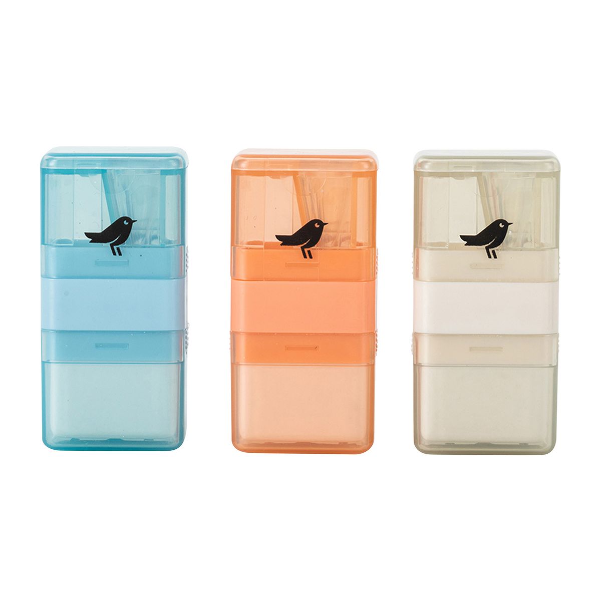 AUCHAN Taille-crayons gomme 1 trou